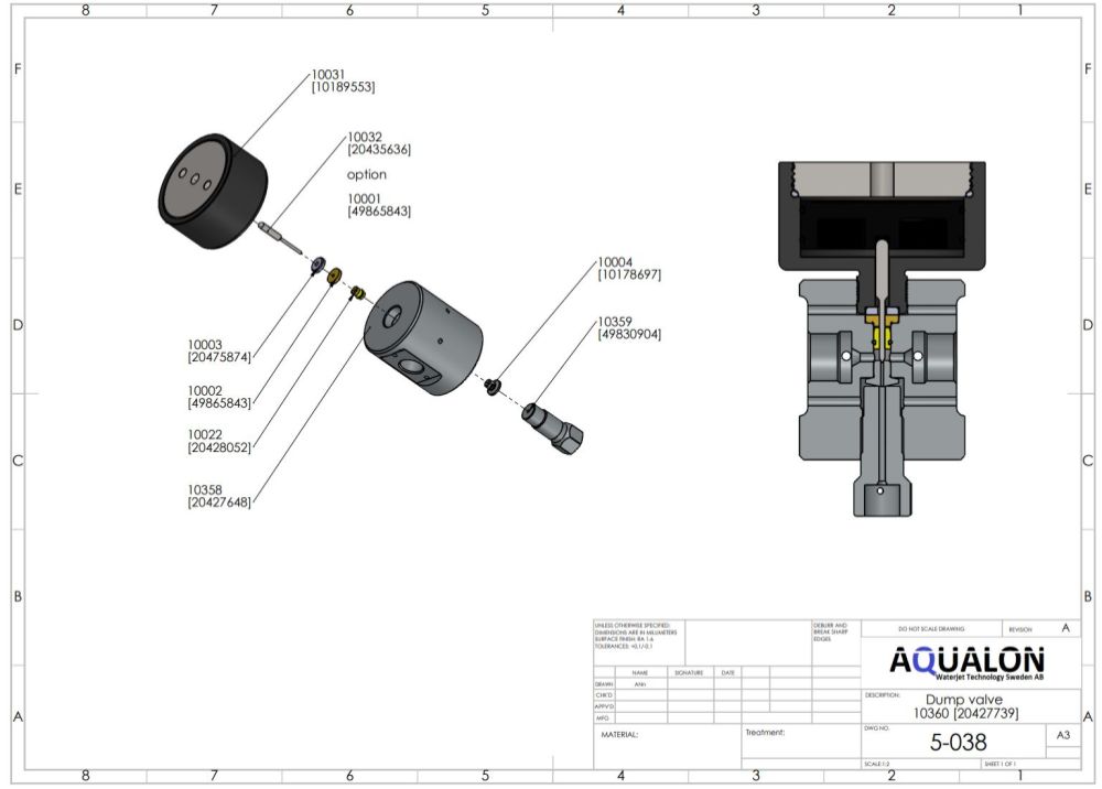 Seat, Pneumatic Valve, 10178697 view 3