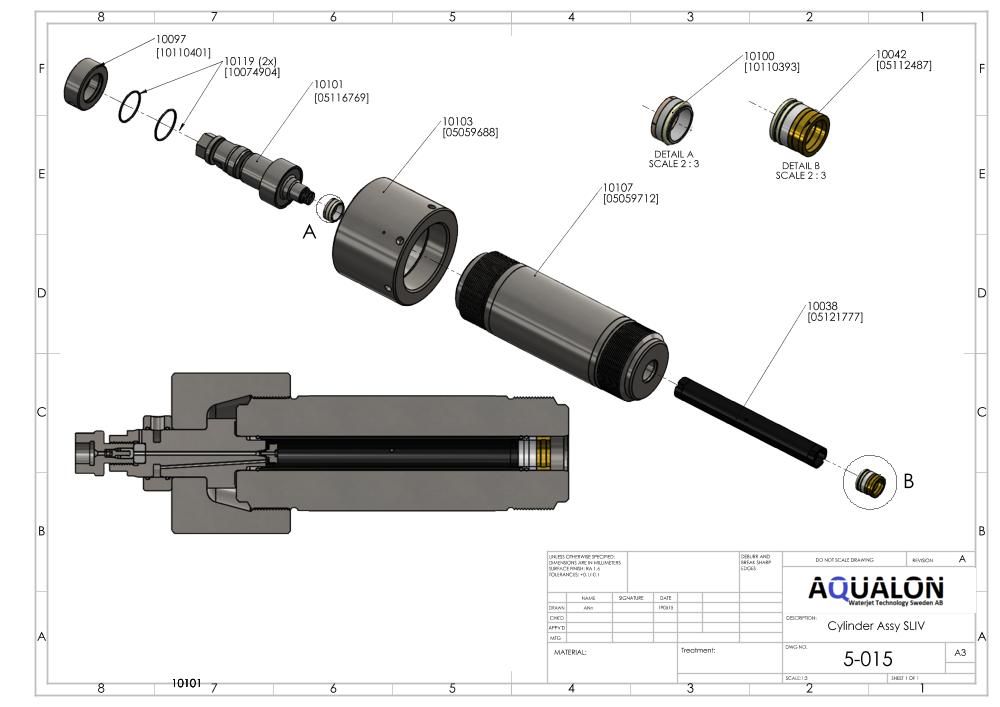 HP Seal kit SLIV, 05112487,05123385 view 3