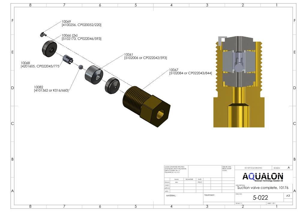 Check valve complete view 4