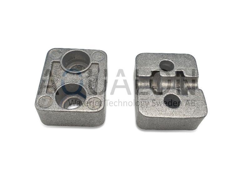 Aluminium Clamp 1/4'' (2x)