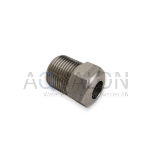 Gland nut 3/8" FLOW Style 100 000 PSI, A-2838