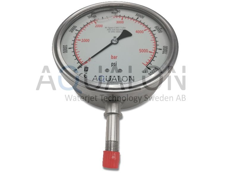 Manometer 80000 PSI / 5500 Bar
