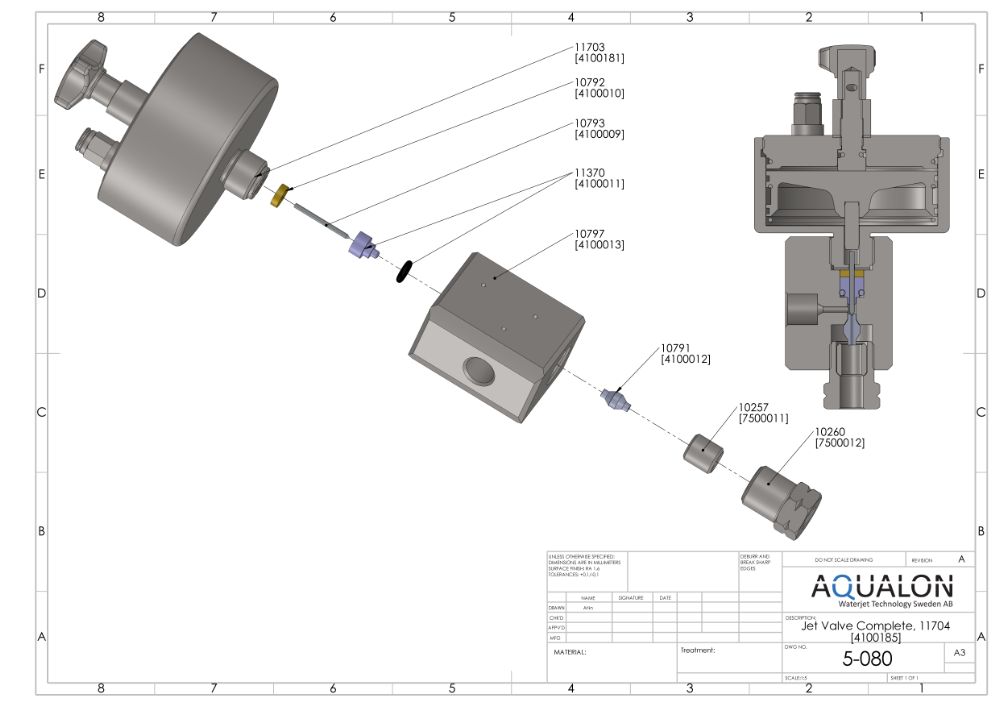 Valve body, 4100013 view 2