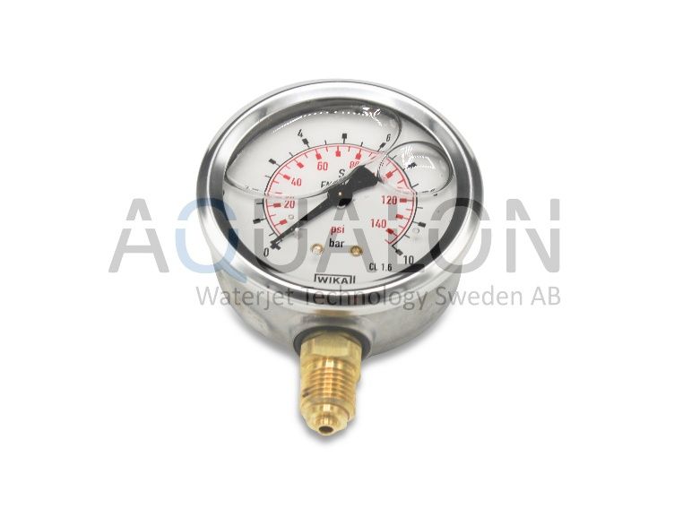 Pressure gauge, 0-100 PSI 1/4, 20469484
