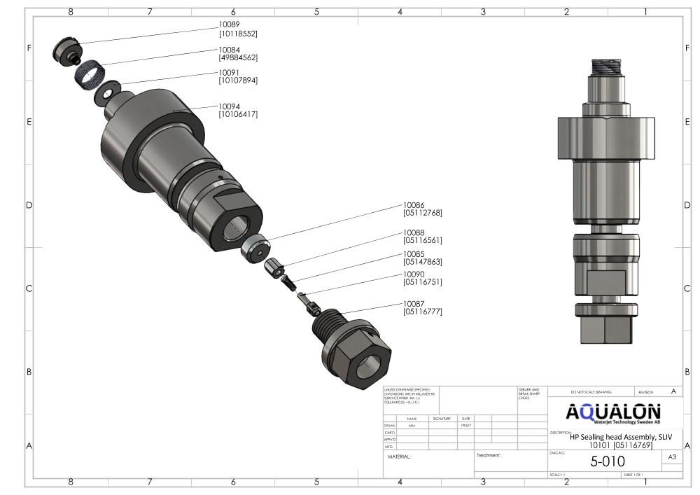 SLIV 50 silver service kit view 3