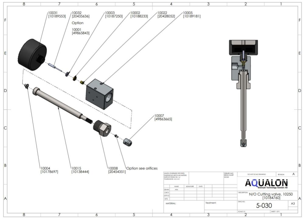 Tool, Seal installation, 20470409 view 3