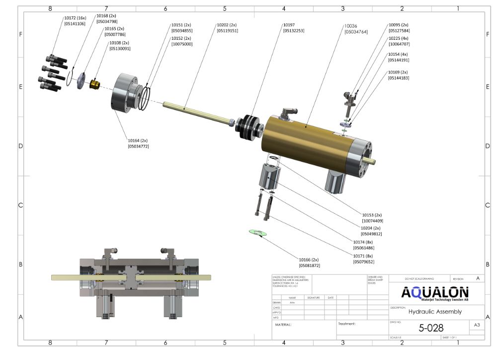 SLV 50 SHIP silver service kit view 2