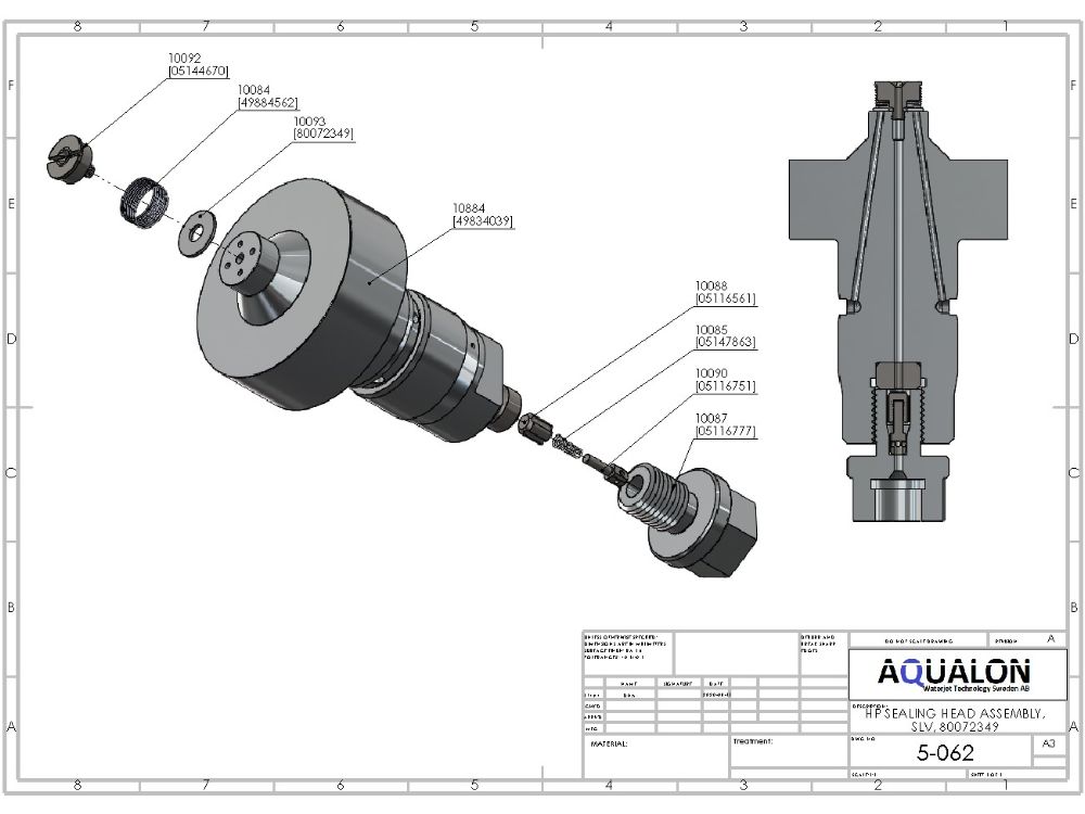 SLV 50 Classic silver service kit view 3