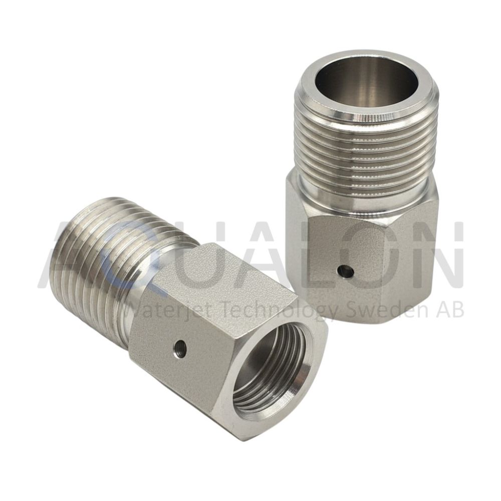 Adapter body 3/8 M X 1/4 F for Shortstop filter, 20439155