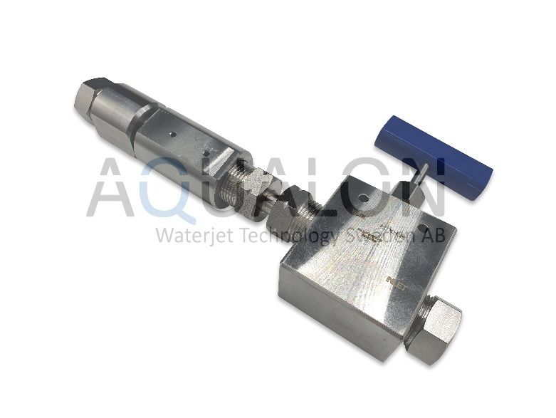 Inline check valve assembly 9/16" view 2