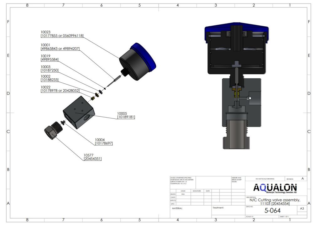 Bearing Disk KMT 10187250 - Aqualon 11682 view 4