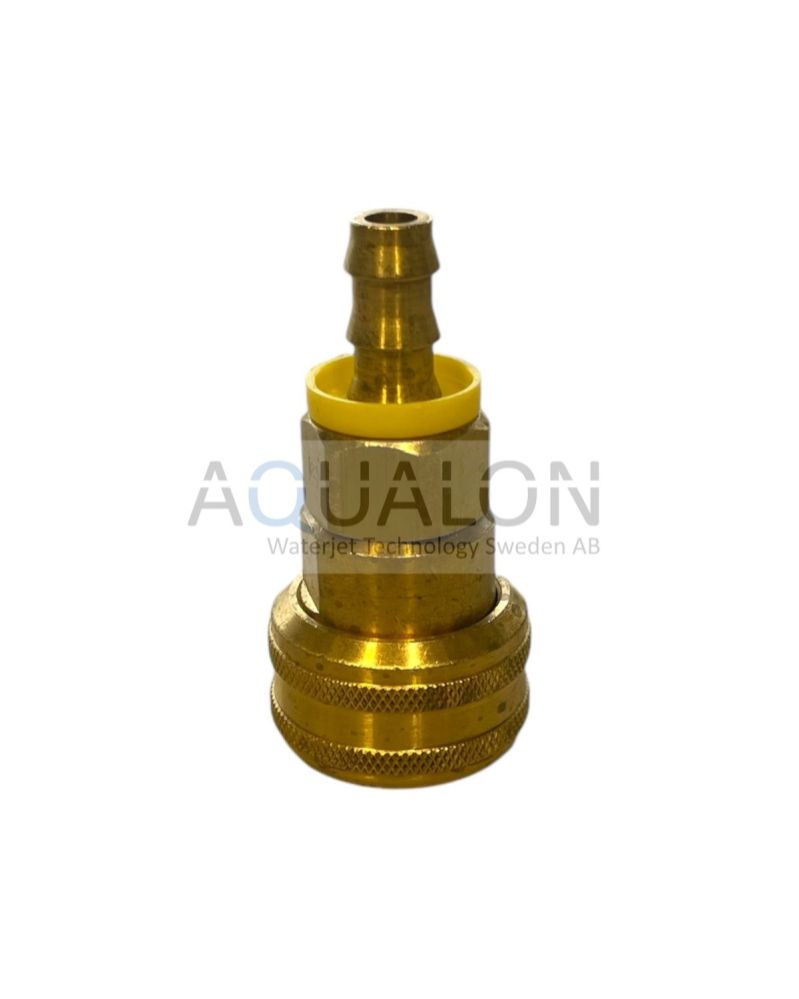 Coupling, Quick Disconnect, 3/8 Brass, A-0820-2