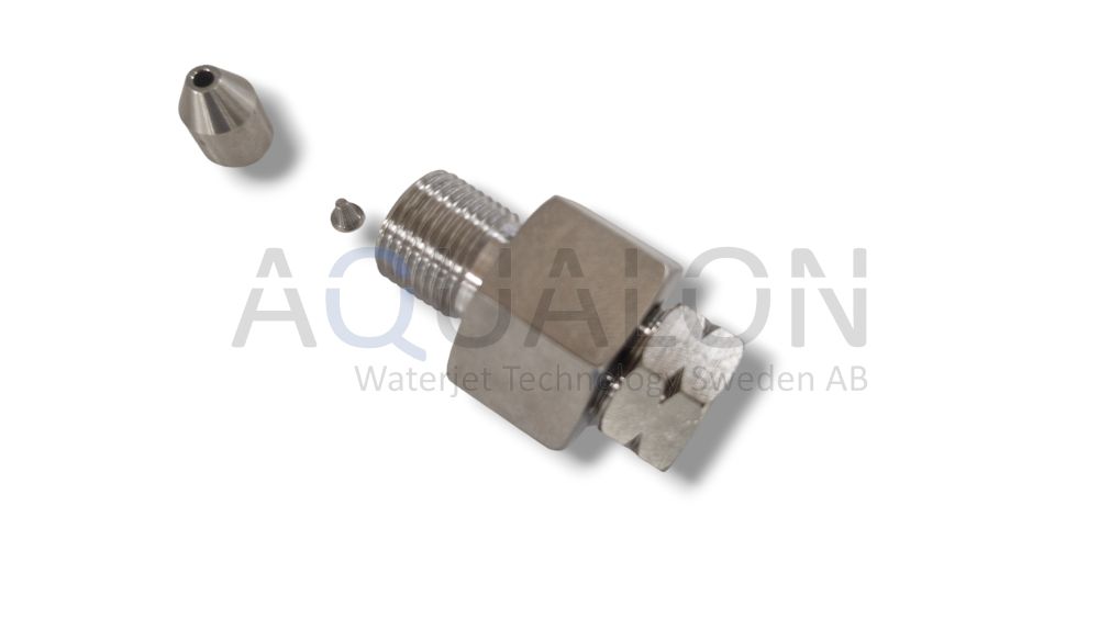 Adapter short stop filter, 3/8" X 3/8" Assembly