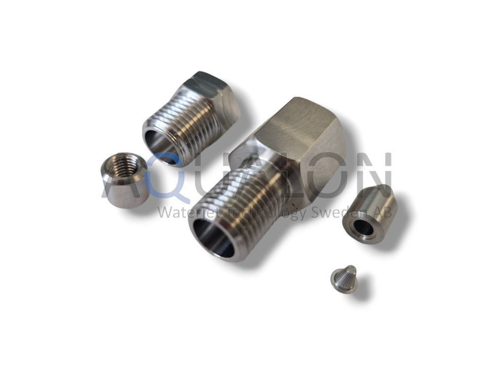 Adapter assembly, short stop filter 1/4 M X 1/4 F, 72169858