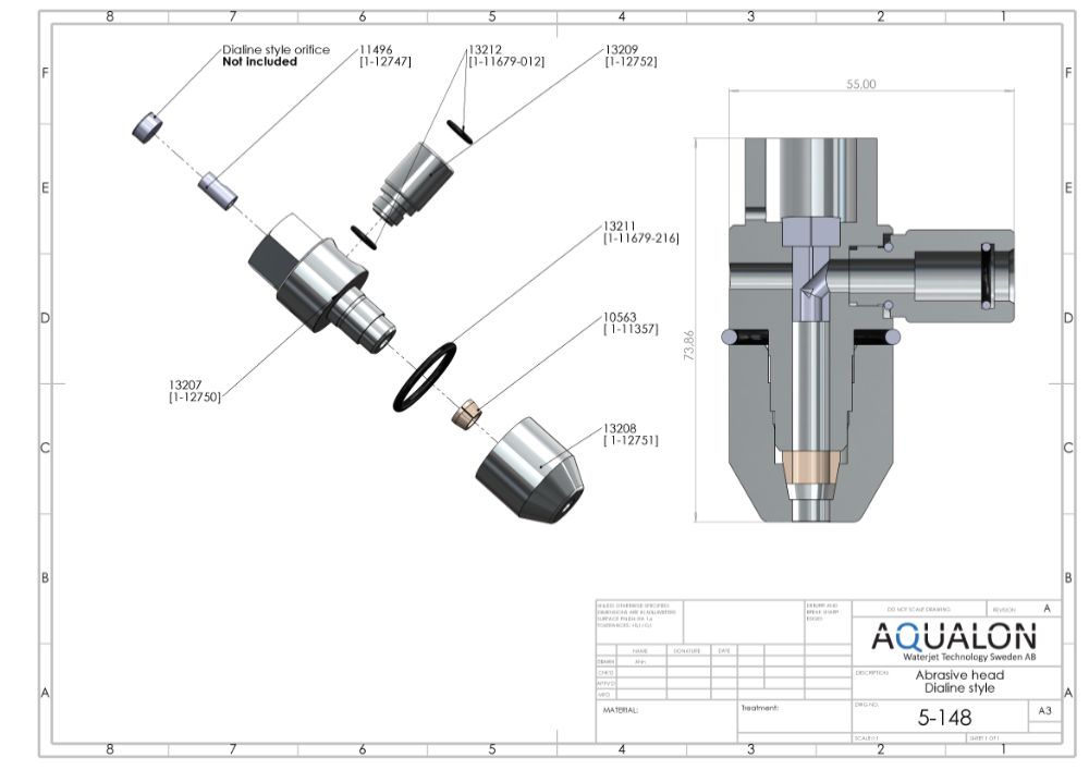 .281 Cutting Head Assembly, 1-13904-2-1-1 view 2